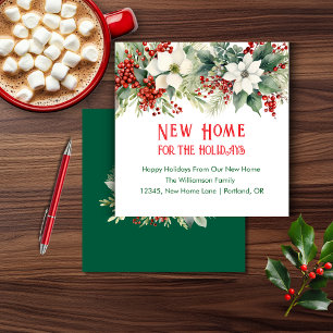 New Home For The Holidays Moving Home Announcement