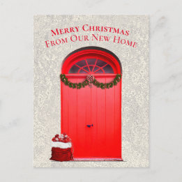New Home For the Holidays Red Doors Template