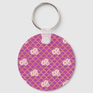 New Home Gift Floral Tapestry Throw Pillows Key Ring