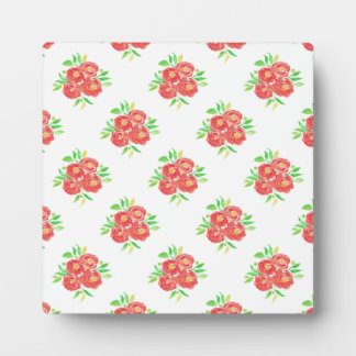 New Home Gift Purple Floral Pillow Plaque