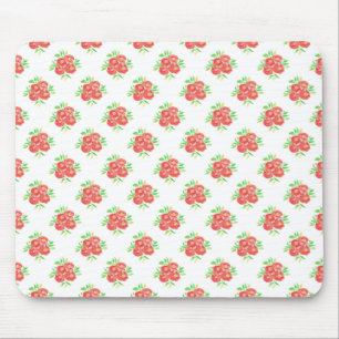 New Home Gift Tiny Purple Floral Pillow Mouse Pad