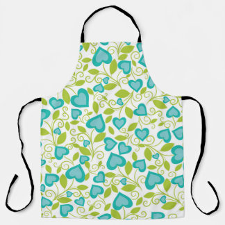 New Home Gift | Valentine's Day Seamless Art Apron