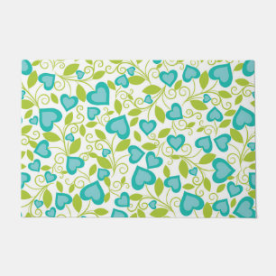 New Home Gift   Valentine's Day Seamless Art Doormat