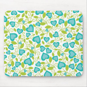 New Home Gift   Valentine's Day Seamless Art Mouse Pad