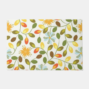 New Home Gift Vintage Floral Pattern Doormat