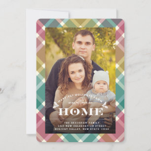 New Home Happiest Holiday Moving Announcement Card