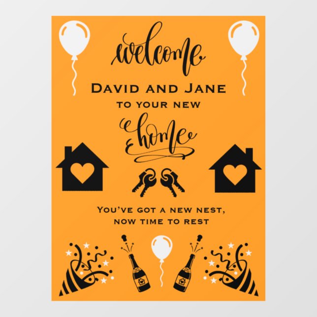 New Home Housewarming Welcome  (Sheet)