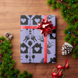 New Home Housewarming Welcome Wrapping Paper