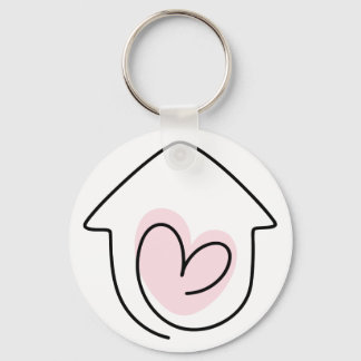 New Home Just Moved  Key Ring