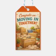 New Home/Moving In Congratulations Gift Tag