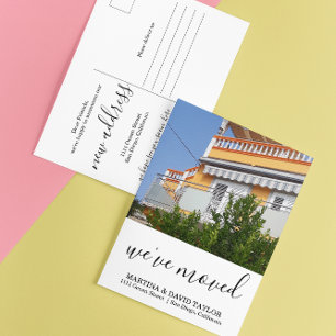New Home New Address Photo Announcement Postcard