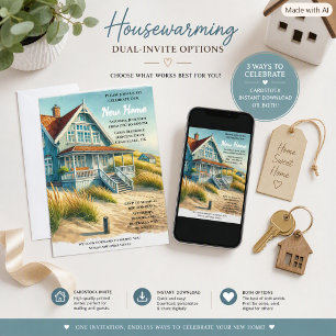 New Home Open House / Housewarming Party Invitati Invitation