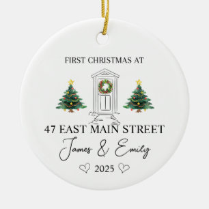 New Home Ornament, Home Christmas Ornament