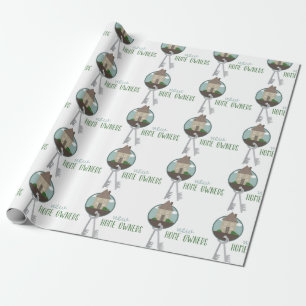 New Home Owners Wrapping Paper