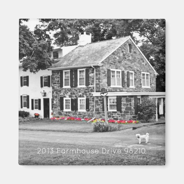 New Home Photo Moving Gift Timeless Keepsake Fun Magnet (Front)