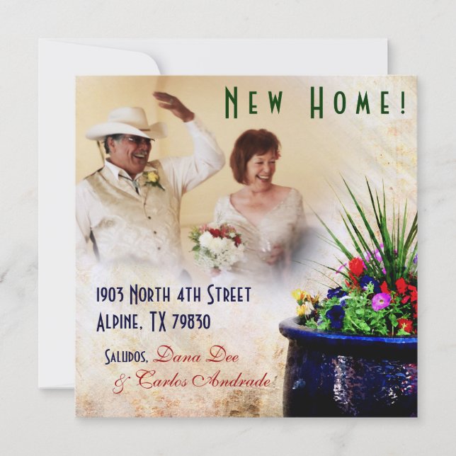New Home Southwest-Inspired Card (Front)