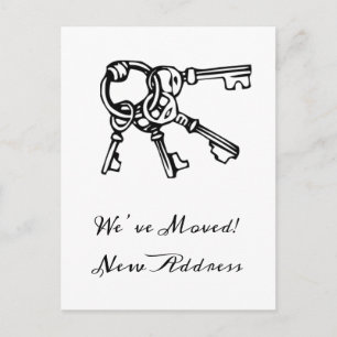 New Home  We’ve Moved Announcement Postcard