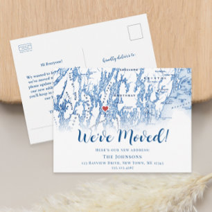 New Home Westport Maine Map Moving Announcement