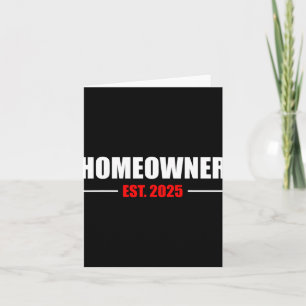 New Homeowner 2025 We Said Yes To The Address New Card