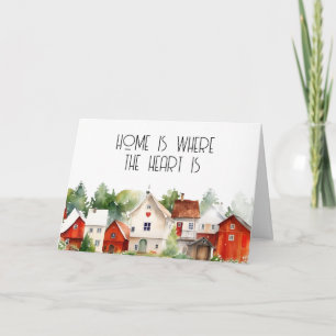 New Homeowner Housewarming Real Estate Card