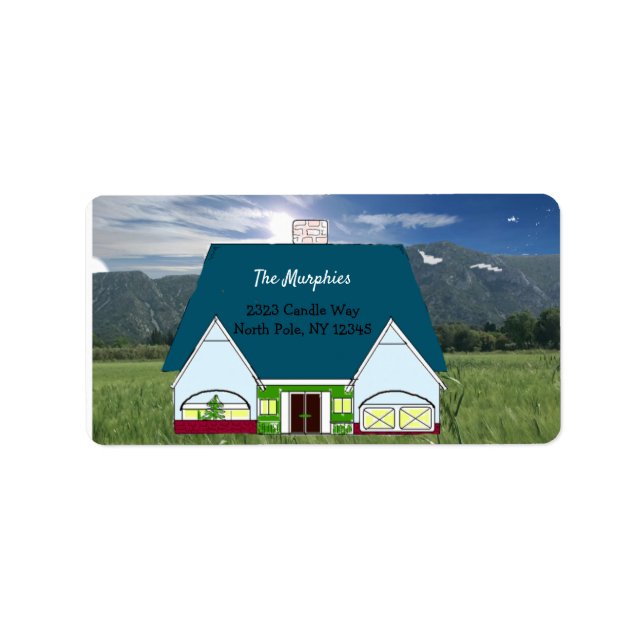 New Homestead Address Label (Front)