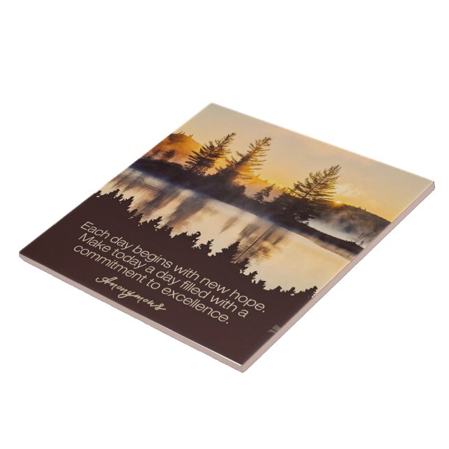 New Hope Ceramic Tile (Side)