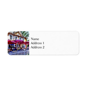 New Hope PA - Dining Al Fresco Return Address Label