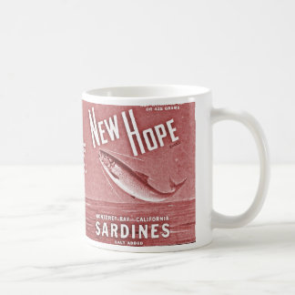 new hope sardines coffee mug