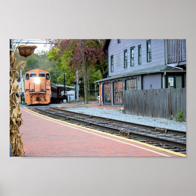 New Hope Train Station Poster (Front)