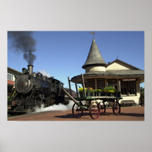 New Hope Train Station Poster
