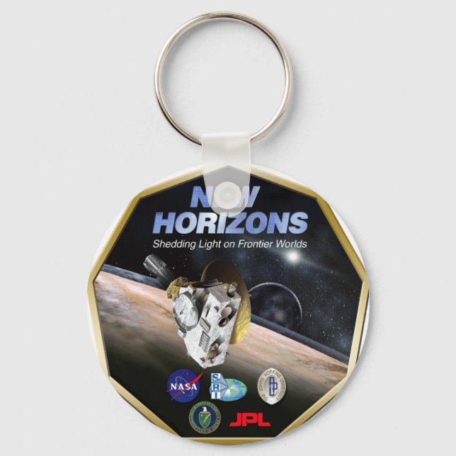 New Horizons Mission To Pluto! Key Ring (Front)
