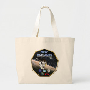 New Horizons Mission To Pluto! Large Tote Bag