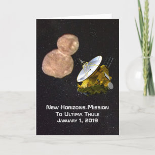New Horizons Mission To Ultima Thule Card