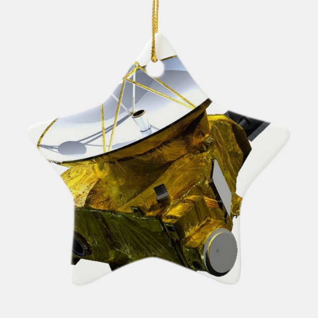 New Horizons spacecraft Ceramic Ornament (Front)