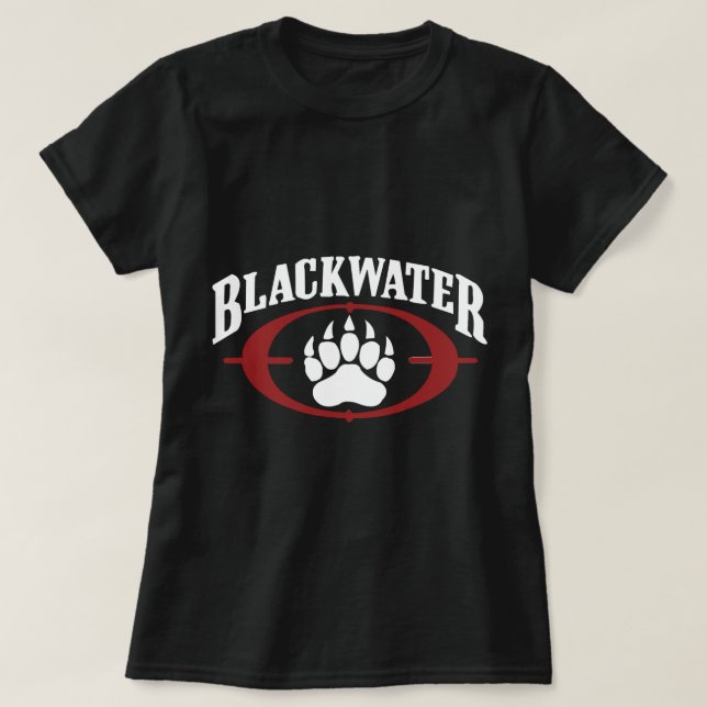 New Hot Blackwater Logo T-Shirt (Design Front)