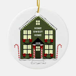 New House 2024 Ceramic Ornament