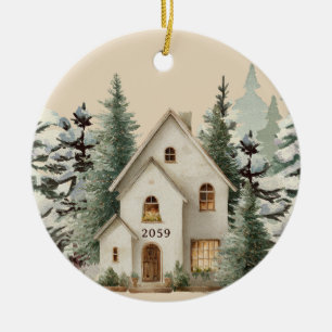 New House New Build Custom Christmas Ornament
