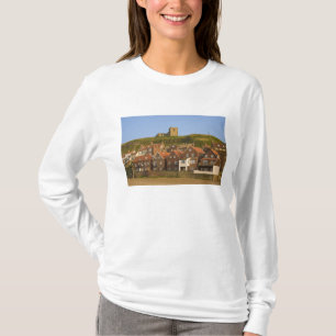 New housing and St Margarets church, Whitby, T-Shirt