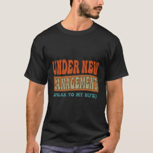 New Husband Under New Aget Wedding Enet T-Shirt