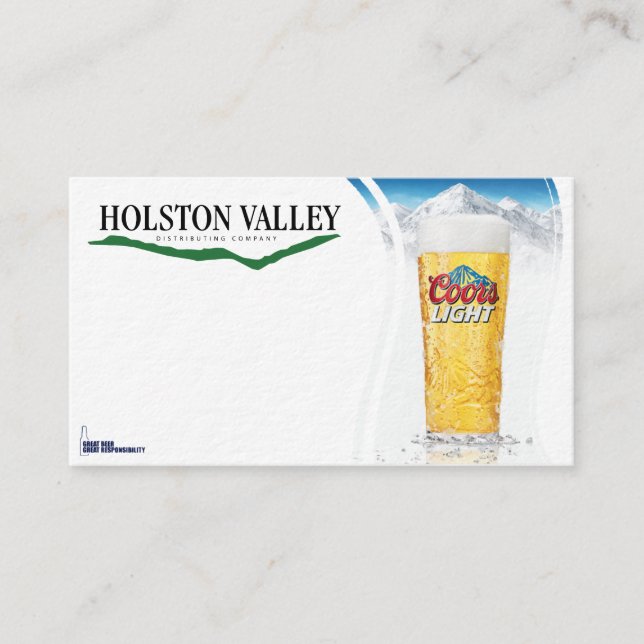 New Hvdc Beer Biz card (Front)