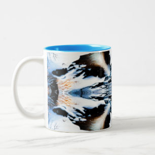 New Ice Art Two-Tone Coffee Mug