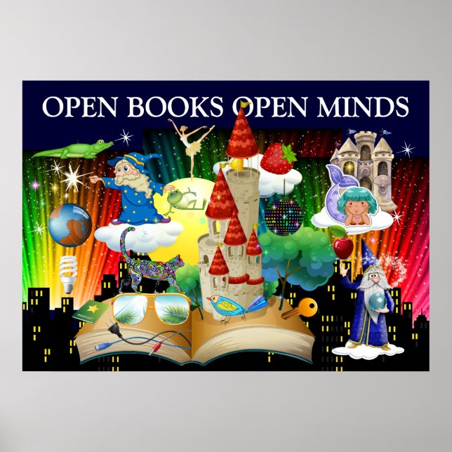 New Improved Teacher Reading - Literacy Poster (Front)