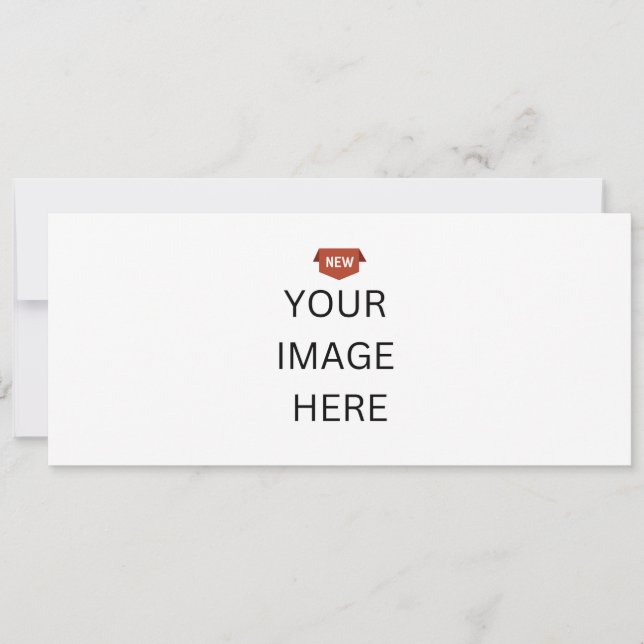 NEW! Invitation - 4" x 9.25" - Custom (Front)