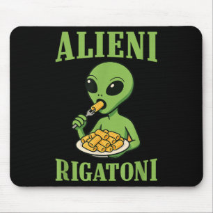 New Italian Brainrot Alieni Rigatoni Funny Viral M Mouse Pad