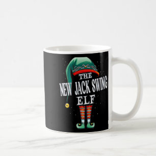 New Jack Swing Elf Christmas Group Xmas Pajama Par Coffee Mug