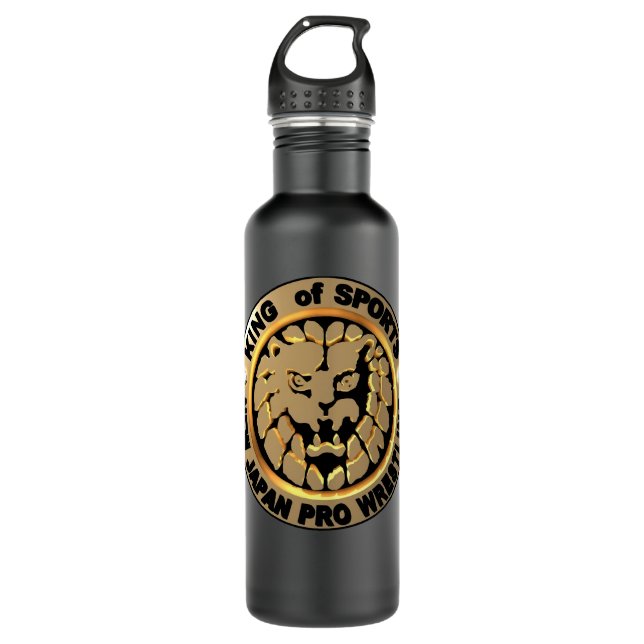 New Japan Pro Wrestling Essential T Shirt 710 Ml Water Bottle (Front)