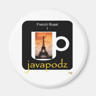 New JavaPodz French Roast Magnet