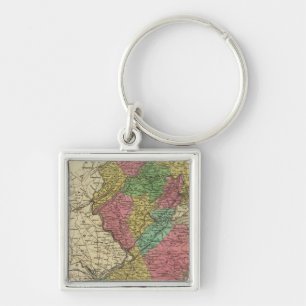 New Jersey 12 Key Ring
