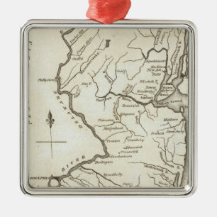 New Jersey 13 Metal Ornament