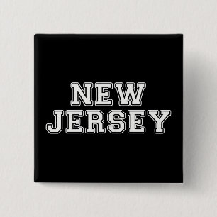 New Jersey 15 Cm Square Badge